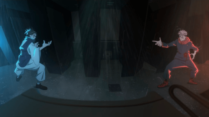 Choso vs Itadori in Jujutsu Kaisen