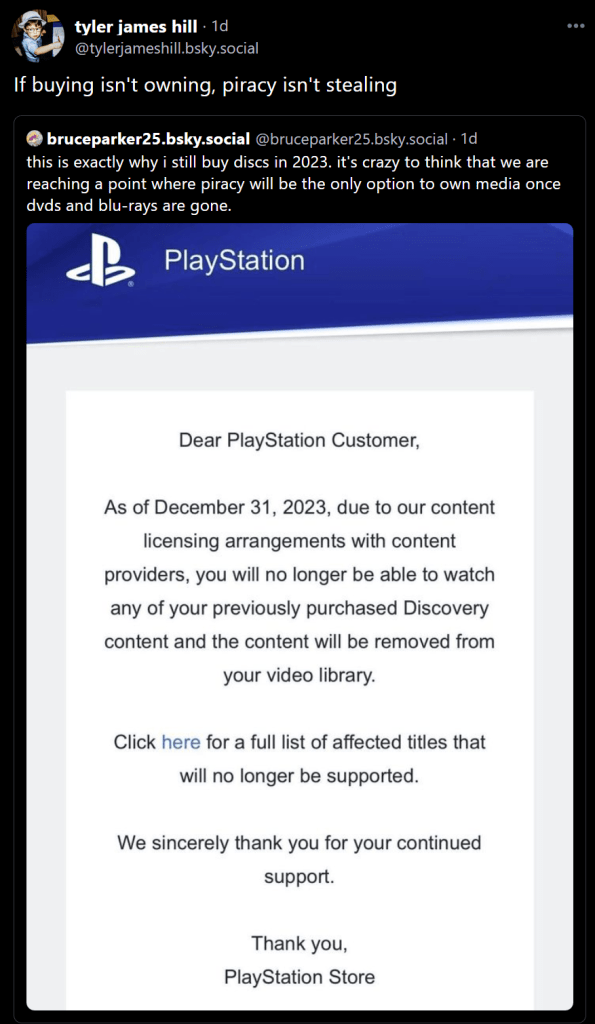 There Is No Piracy Without Ownership