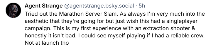 To Echo Everyone Else's Thoughts, I Too Wish Marathon Was A Singleplayer Video Game