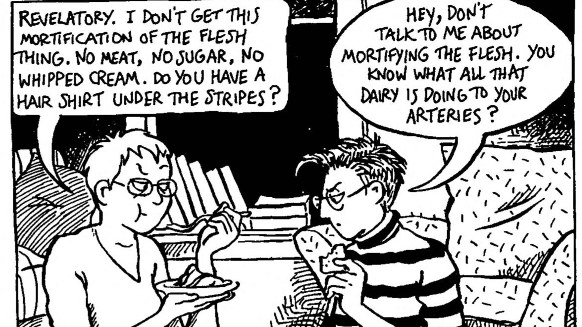 Let's Cook The Joke Vegetarian Food From Alison Bechdel's Dykes To Watch Out For